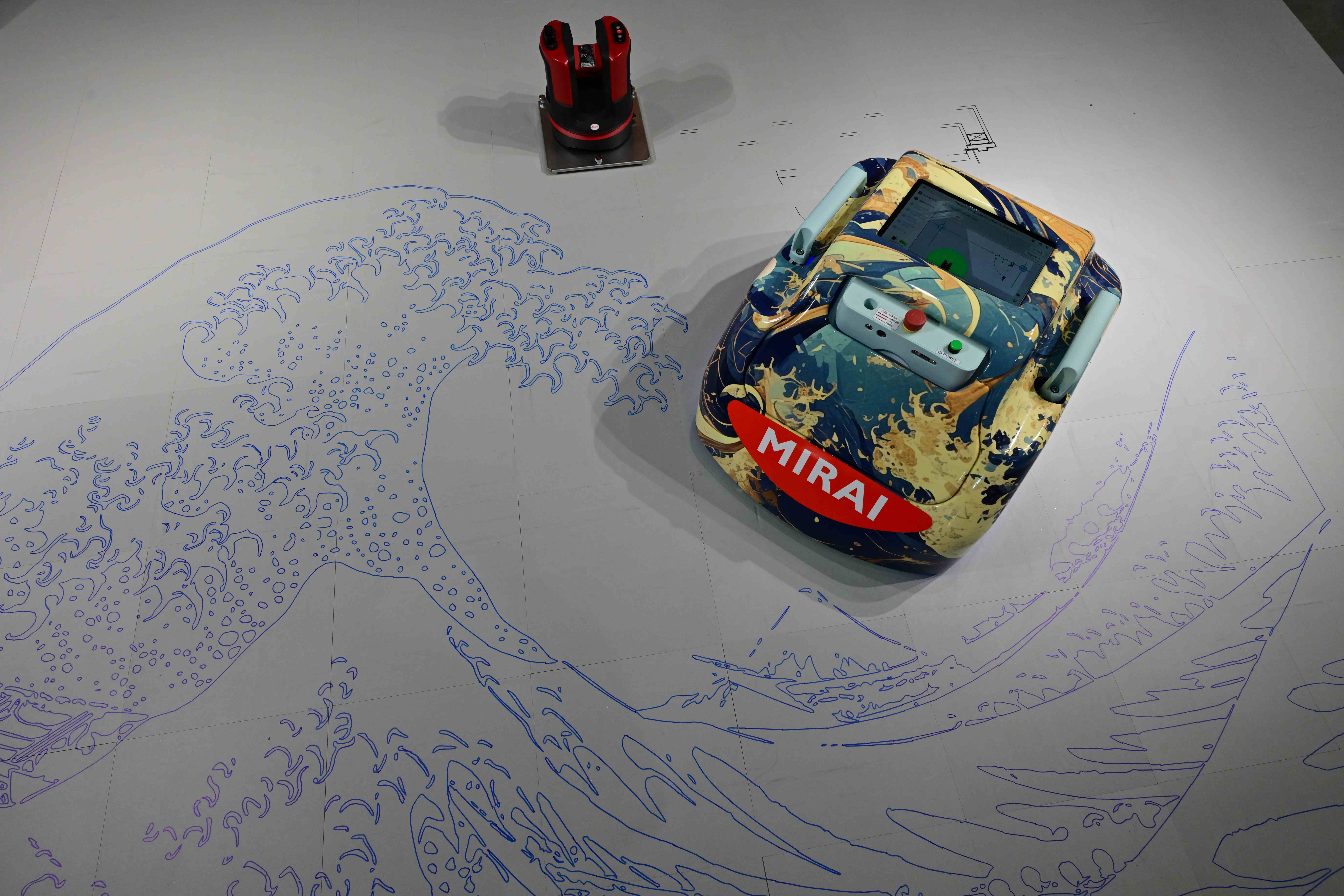 墨出ロボット HOKUSAI